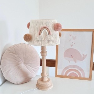 LAMPKA NOCNA DELIKATNE TĘCZE - MARMYS FELT STUDIO