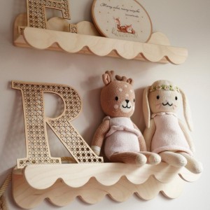 PÓŁKA WISZĄCA WAVE - BABYWOOD