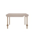 biurko dziewczęce bloom wood luck design
