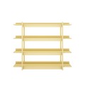 regał otwarty żółty wood luck design