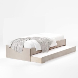 MINKO - ŁÓŻKO DLA DZIECKA TAPICEROWANE DOUBLE BED TEXTI