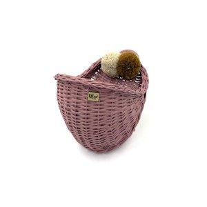 WIKLINOWY KOSZYK ŚCIENNY TINNY LILAC