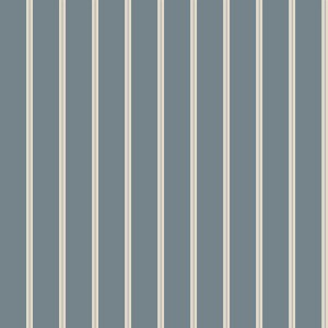 TAPETA DZIECIĘCA W NIEBIESKIE PASKI NORDIC LINES - DEKORILLO 