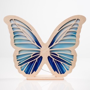 LAMPKA MOTYL LAZUROWY - UNKY