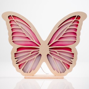 LAMPKA MOTYL KORALOWY - UNKY