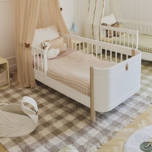 DYWAN BAWEŁNIANY MARRON IVORY 90X120 CM  - LORENA CANALS