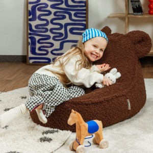 Pufa miś dla dzieci Bear Warm Hazel - Wigiwama