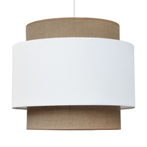 LAMPA SUFITOWA BOHO BIAŁA