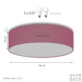 plafon do pokoju dziewczynki soczysty brudny róż (1).jpg