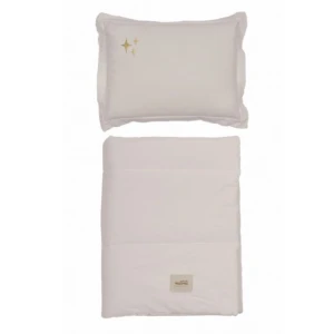 POŚCIEL WASHED COTTON Z WYPEŁNIENIEM STARS NATURAL - MALOMI KIDS