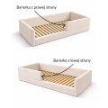 Łóżko tapicerowane Montessori COMFY dla dziecka