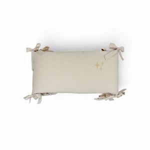 OCHRANIACZ DO ŁÓŻECZKA WASHED COTTON STARS NATURAL - MALOMI KIDS