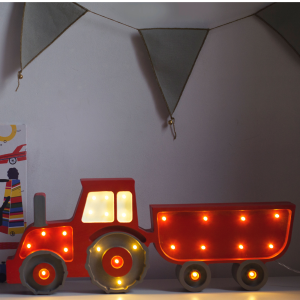 LAMPKA TRAKTOR RED - LITTLE LIGHTS
