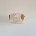 lampa dla dziecka z balonem i chmurkami