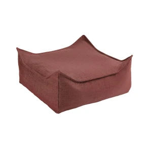 Kwadratowa pufa dziecięca Square Ottoman | Siedzisko dla dzieci Outdoor Pomegranate - Wigiwama