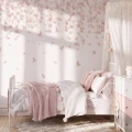 tapeta sakura do pokoju dziewczynki pastelowe love
