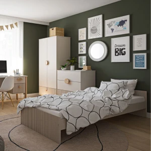 Łóżko dziecięce Loft kaszmir - rozmiary