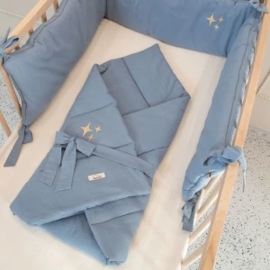 ROŻEK NIEMOWLĘCY WASHED COTTON DENIM - MALOMI KIDS