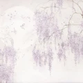 Tapeta dziecięca Birdsong Lavender – lawendowe kwiaty