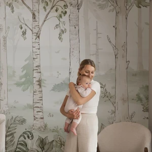 MURAL HELLO FOREST EMERALD TAPETA LEŚNY PEJZAŻ - MALUMI