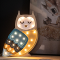 lampka little lights sowa musztardowa