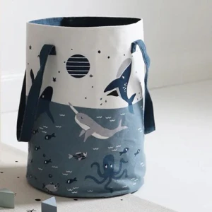 Kosz na zabawki Little Deep Blue - Nattiot  
