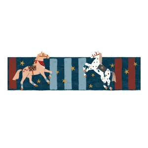 Pasek dekoracyjny – Bordiura Horses and Stars z cyrkowymi konikami – Dekornik
