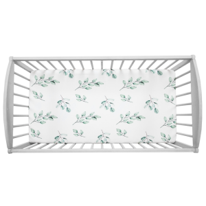 SLEEPEE - PRZEŚCIERADŁO DO ŁÓŻECZKA WE CARE EUKALIPTUS 140X70 CM