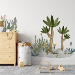 NAKLEJKA NA ŚCIANĘ ROŚLINY - YOKO DESIGN