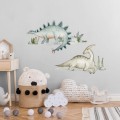 naklejki do pokoju chłopca dinozaury STEGOZAUR PARAZAUROLOF