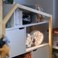 lampka nocna little lights lisek szary