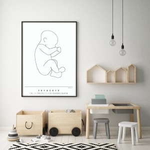 MINIMAL LINE - PERSONALIZOWANA METRYCZKA #7