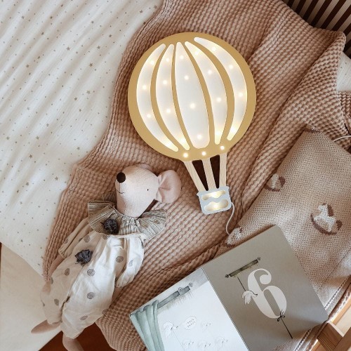 lampka little lights balon musztarda