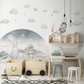 ZAŁÓŻKOWNIK YOKODESIGN DO POKOJU DZIECKA KOSMOS