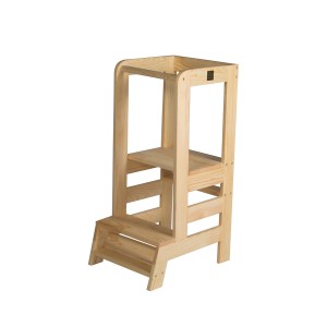 MEOW BABY - KITCHEN HELPER POMOCNIK KUCHENNY NATURALNE DREWNO