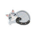 lampka little lights kotek szary