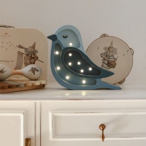 LAMPKA PTASZEK MINI DENIM - LITTLE LIGHTS 