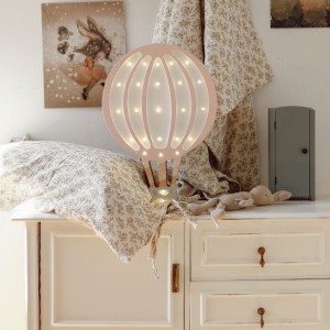 LAMPKA BALON POWDER PINK - LITTLE LIGHTS