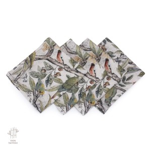 CHUSTECZKI BAMBUSOWE ORNITHOLOGY - MAKASZKA