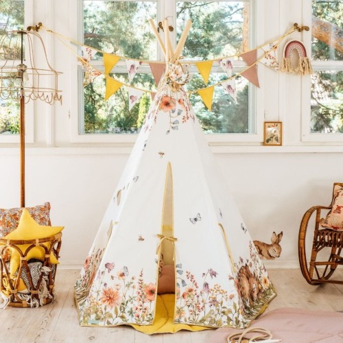 namiot tipi dla dziec polne kwiaty