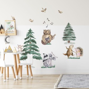 NAKLEJKI NA ŚCIANĘ LEŚNA KAPELA - YOKO DESIGN