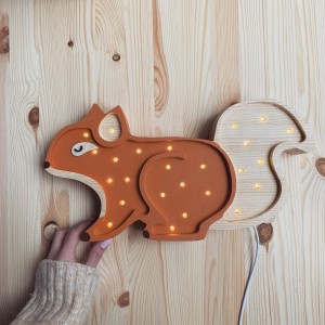 LAMPKA WIEWIÓRKA GINGER WOOD - LITTLE LIGHTS