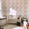 tapeta floral vintage