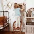 tapeta floral vintage