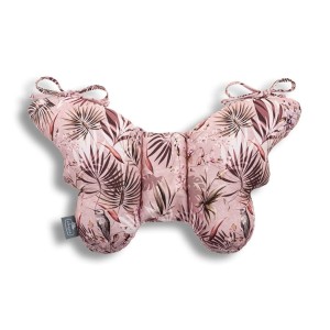 SLEEPEE - PODUSZKA ANTYWSTRZĄSOWA MOTYLEK JUNGLE POWDER PINK