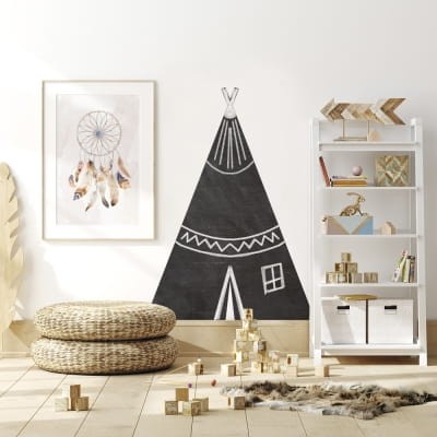 naklejka tablicowa tipi