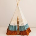 namiot tipi z falbanami