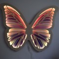 lampka motyl fiolet  niebieski