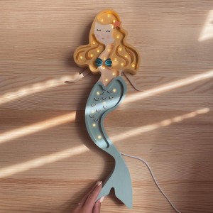 LAMPKA SYRENKA BLOND - LITTLE LIGHTS