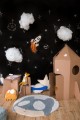 dywan wełniany dziecięcy astronauta